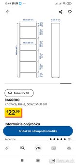 Knižnica BAGGEBO IKEA - 2