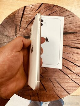 iphone 11 white 64 batéria 100% original top stav - 2