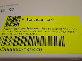 Kryt Xiaomi redmi note 11 pro+ 5G - 2