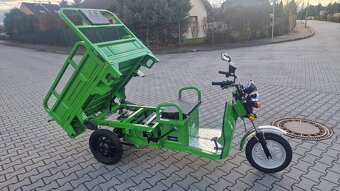 ELEKTRICKÁ NÁKLADNÍ TŘÍKOLKA ADVENTO MAXI SPZ - 2