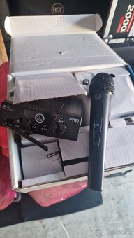 Predám bezdrôtový mikrofón AKG WMS40Mini - 2