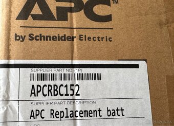 Cartridge APC APCRBC152 bez batérií - 2