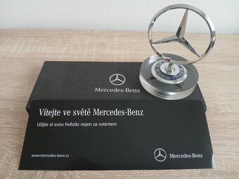 Znak Mercedes Benz - luxusné ťažítko - 2