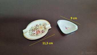 Porcelán , Popolníky + Korytnačka z keramiky - 2