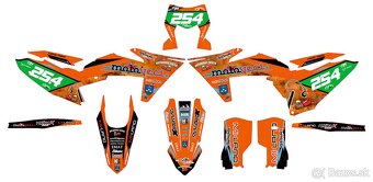 Sada polepov KTM EXC 2024-2025 - 2