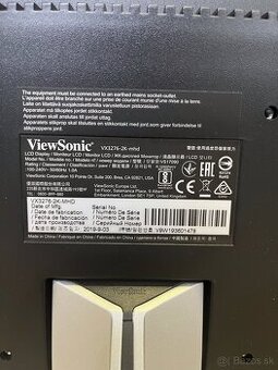 Monitor ViewSonic VX3276-2K-MHD (32″ QHD IPS) – výborný stav - 2