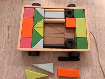 Ikea vozik s vkladackami-kockami - 2