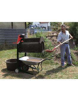 Preosievač zeminy, kompostu substrátu Scheppach Rs 400 - 2