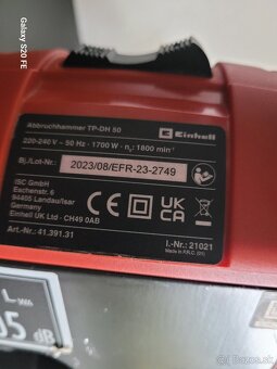 Búracie kladivo EINHELL TP-DH50 - 2