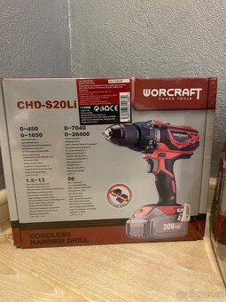 WORCRAFT AKU Set: Vŕtačka + Batéria + Nabíjačka - 2