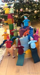 Grimms drevena poschodova spirala / stavebnica - 2