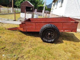 Vlečka za traktor. - 2
