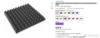 Predám akustické penové panely - 2