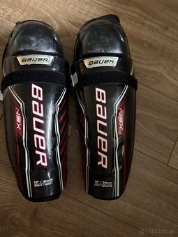 Bauer Nexus hokejové holene veľkosť 30cm 12” - 2
