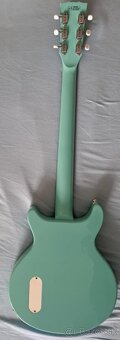 Elektrická gitara Harley Benton- dc junior fat benton blue - 2