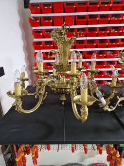 Mosadzny luster - 2