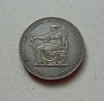 Predám 2 zlatník/florin 1879 str.svadba František Jozef I. - 2