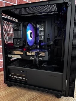 Herné PC: Ryzen 5 5600X, RX 6600 XT, 16GB RAM, 1T NVMe - 2