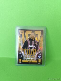 Ronaldo Inter Milan 100 Club Legend Topps Match Attax Extra - 2
