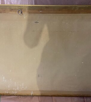 Vyšívaný zarámovaný gobelín - 2