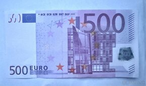 Bankovka 500€ - 2