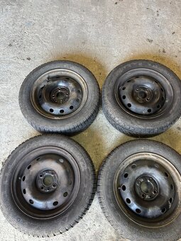 2KS Plechové disky na celoročných pneu 185/60 R14 Fiat - 2