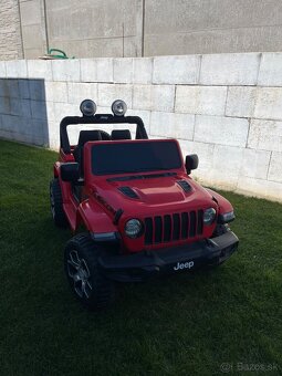 Detské elektrické autíčko Jeep - 2