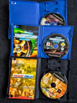 4x hra NFS, Juiced, TaF , SW  PS2 - 2