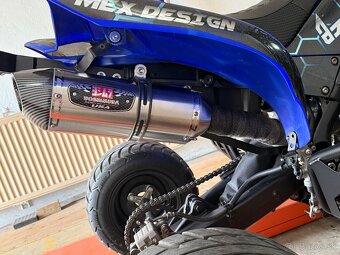 Predam výfuk na Raptor 700 - 2