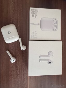 apple airpod 2 generace bezdrotove nabijacie puzdro - 2