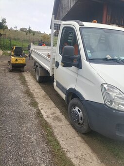 Iveco daily+minibager komatsu - 2