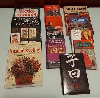 Knihy vo výbornom stave za 9EUR- väčší odber ZLAVA - 2