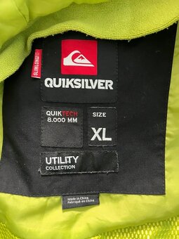 veľ. XL zn. Quiksilver Kvalitná lyžiarska/ snowboard bunda - 2