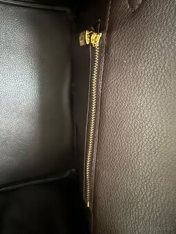 Cokoladova kozena kabelka 25 cm iconic - 2