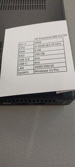 Predam mini pc HP Elite Desk 800 G2 - 2