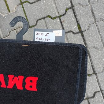 Predám nové plstenné koberčeky BMW 5 E60-E61 - 2