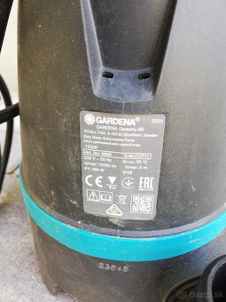 Kalové čerpadlo Gardena 400W - 2