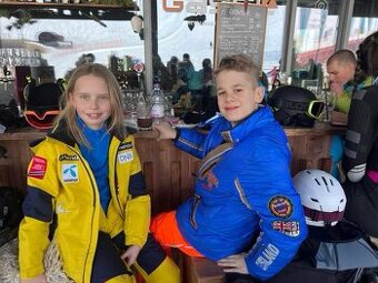 Predam detsku lyžiarsku bundu BOGNER + korytnačka - 2