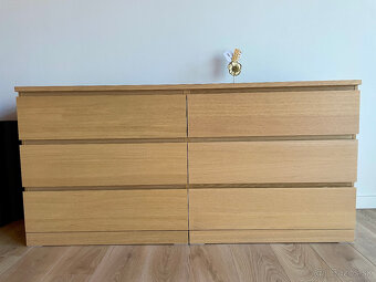 komoda Ikea Malm dub - 2
