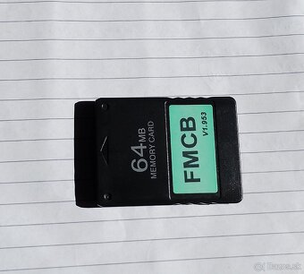 PS2 Memory Card 64 MB – FMCB v1.953 - 2