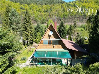 Celoročne obývateľná chata na predaj len 50m od vodnej nádrž - 2