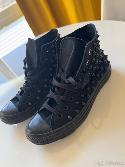 Converse Monocrome, ALL-star Chuck Taylor, black spike - 2
