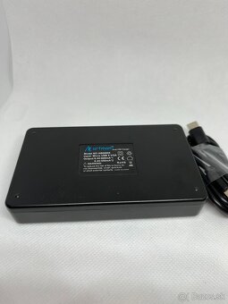 Canon LC-E17 (neoriginál, USB) + 2x LP-E17 - 2