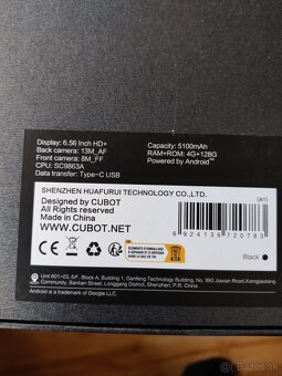 Cubot A1 úplne nový - 2