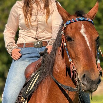 Western show blúzka L - 2