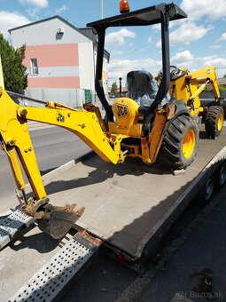 JCB mini CX + príves - 2