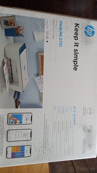 Tlaciaren/Kopirka/Scanner HP Deskjet 2721 Ink All-in-One - 2