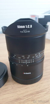 7Artisans 10mm f2.8 Mark II Ultra širokouhlý Full Frame obje - 2