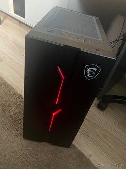 Predám herný PC + MSI Optix G24 monitor - 2