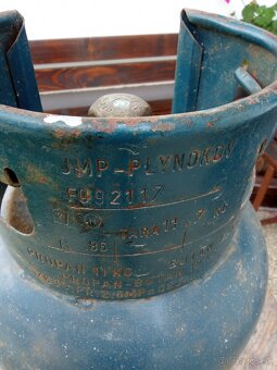 Propán butanová flasa - 2
